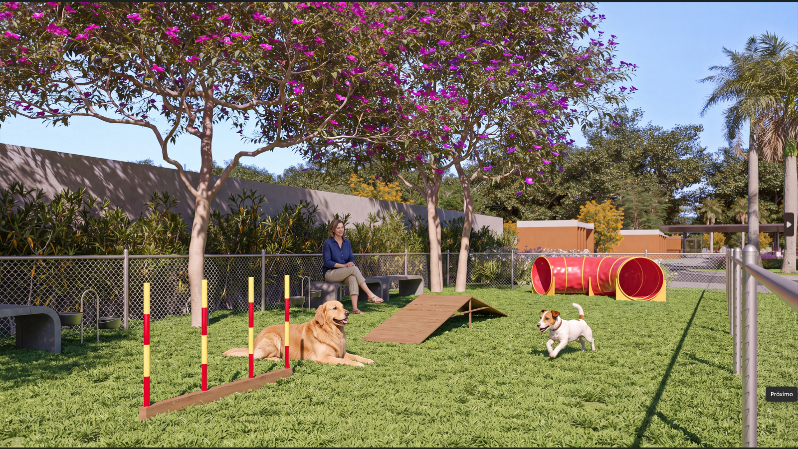 PERSPECTIVA ILUSTRADA DO PET PLACE